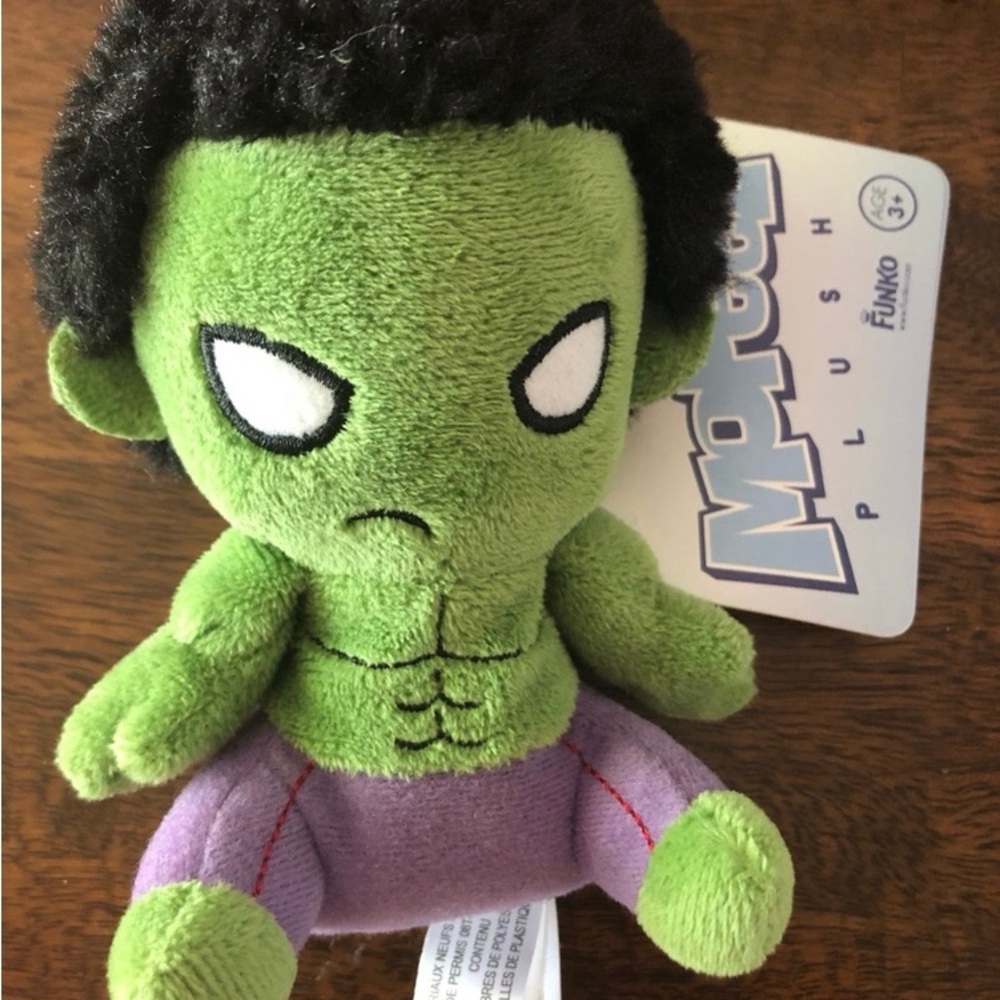 Mopeez By Funko The Incredible Hulk 5” Plush NWT